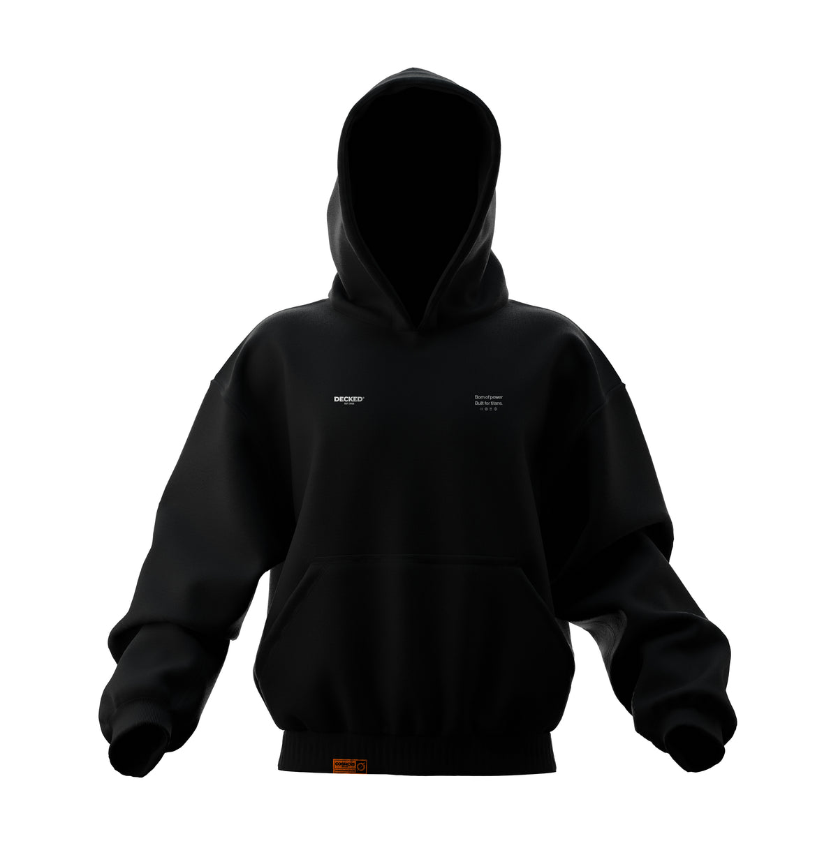 Premium Oversized Hoodie 440gsm | Plain