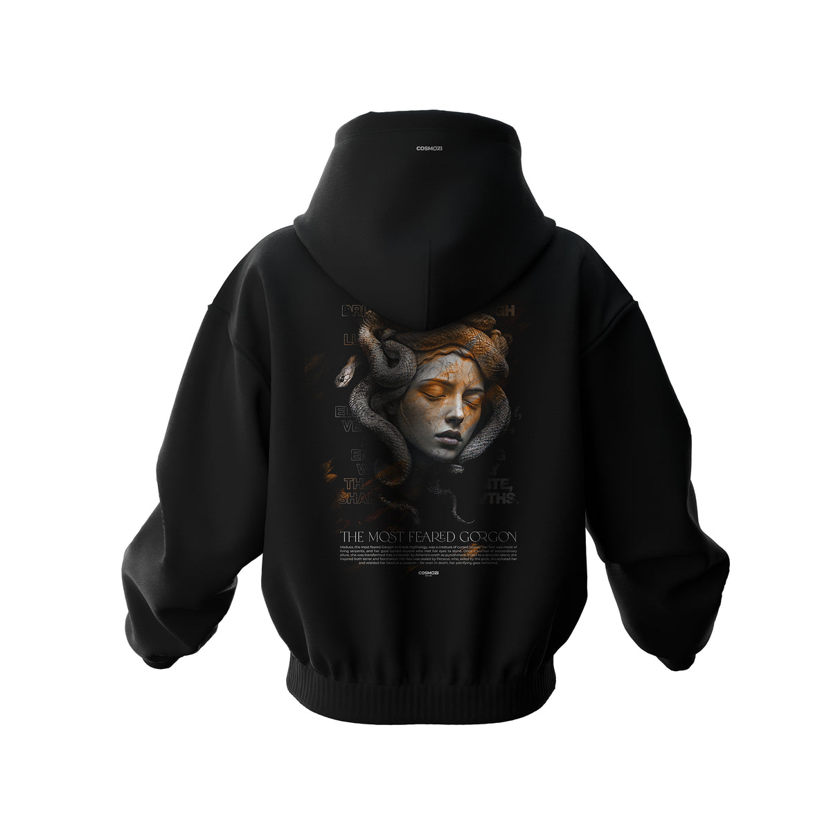 Premium Oversized Hoodie 440gsm | Medusa