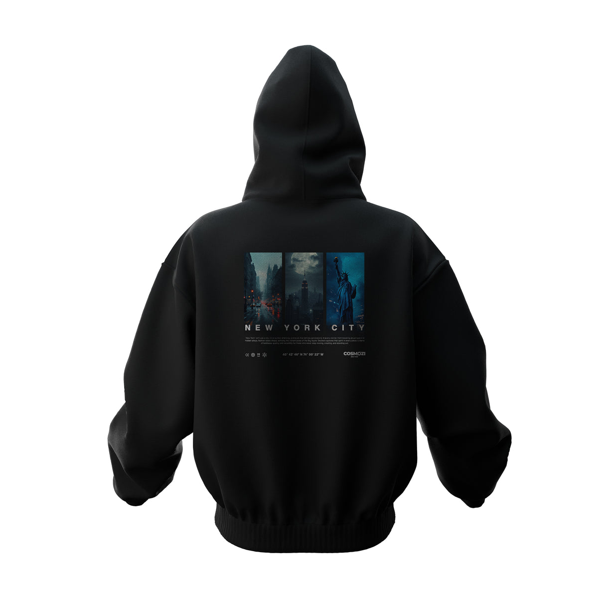 Premium Oversized Hoodie 440gsm | NYC