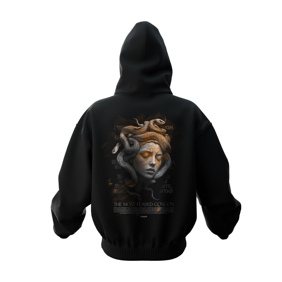 Premium Oversized Hoodie 440gsm | Medusa